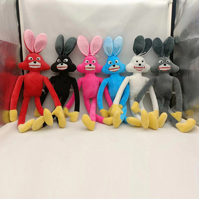 Cute Horror Game Rabbit Plush Toys Wuggy Huggy Plush Stuffed Doll Bunzo  Bunny Bron Children's Kawaii Birthday Gift - AliExpress